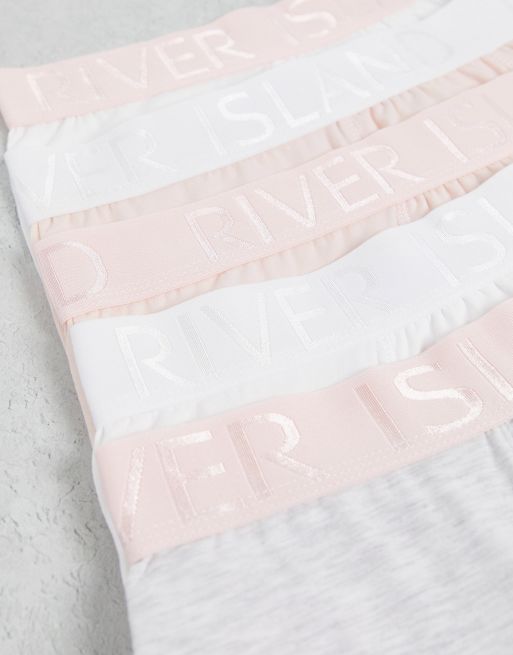 Pack de 5 calzoncillos de varios tonos de River Island, 3 de 4