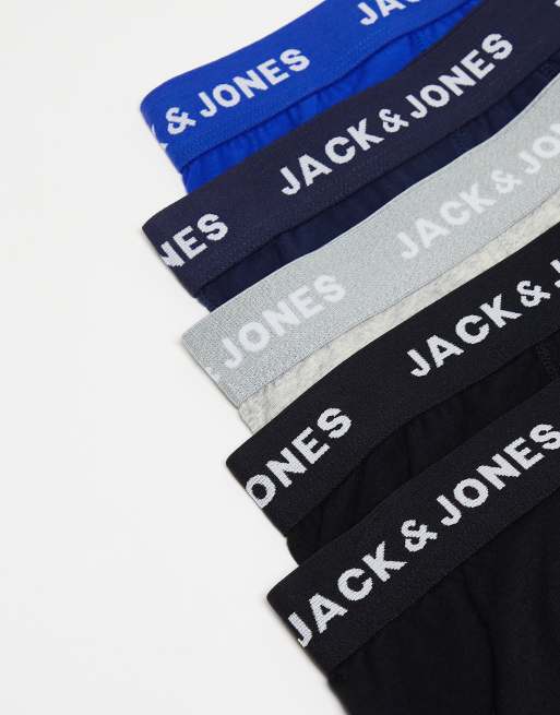 Pack de 5 calzoncillos multicolor de Jack & Jones, 2 de 4