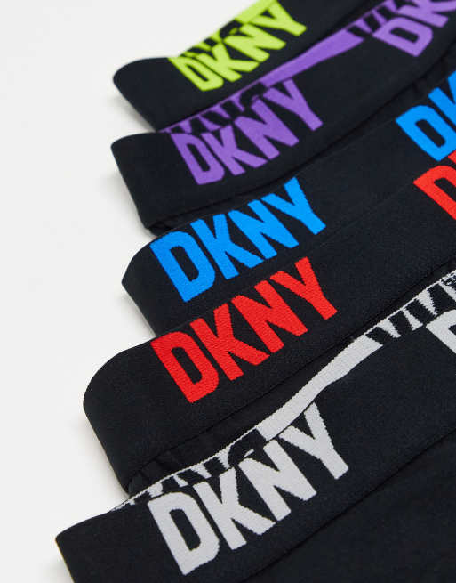 Pack de 5 calzoncillos negros Scottsdale de DKNY ASOS