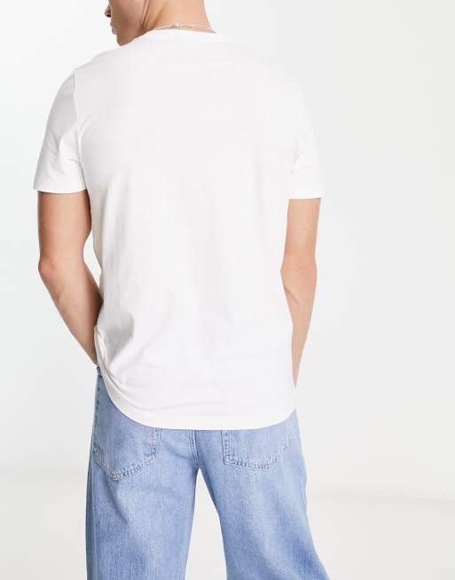 Pack de 5 camisetas de color blanco y negro con cuello redondo de ASOS DESIGN, 2 de 4