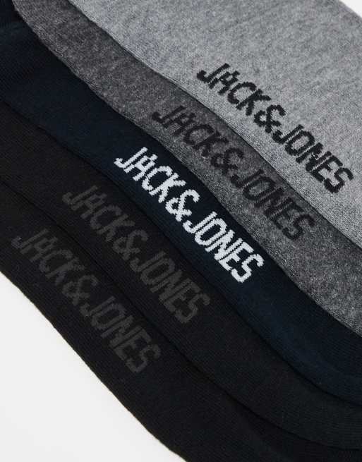Pack de 5 pares de calcetines de varios colores de Jack & Jones, 3 de 4