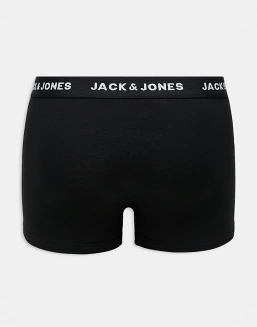 Pack de 5 calzoncillos de color azul marino variado de Jack & Jones, 2 de 3