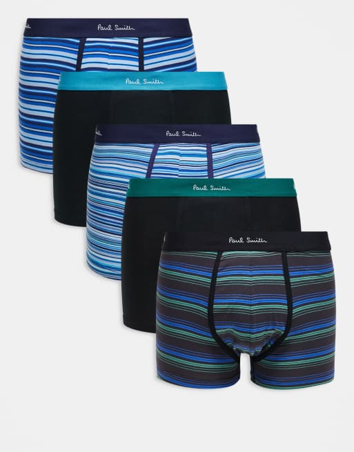 Pack de 5 calzoncillos de varios colores de Paul Smith