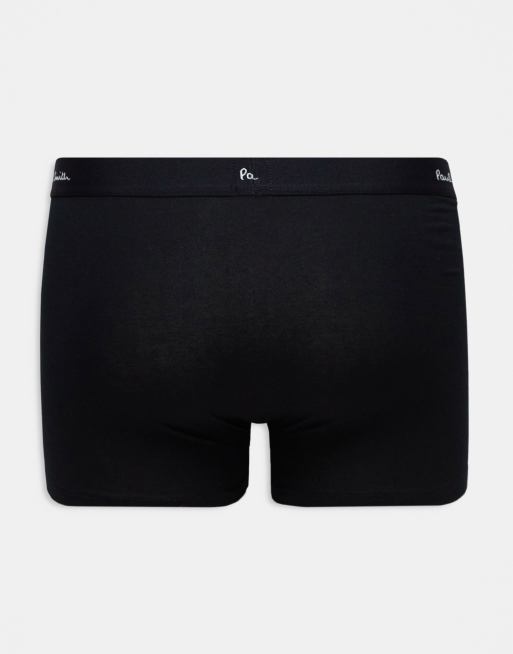 Pack de 5 calzoncillos negros con logo en la cinturilla de Paul Smith, 3 de 4