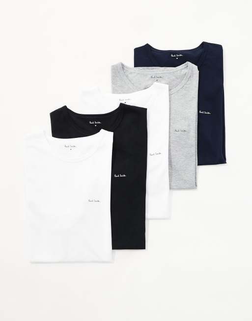 Pack de 5 camisetas de estar por casa de varios colores de Paul Smith