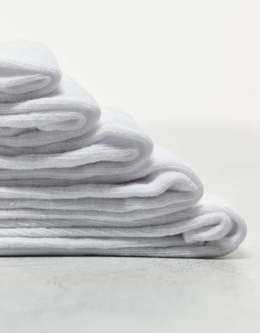 Pack de 5 pares de calcetines blancos lisos de New Look, 2 de 3