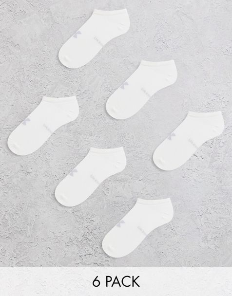Calcetines invisibles para hombre, de la marca Under Armour, pack de 6