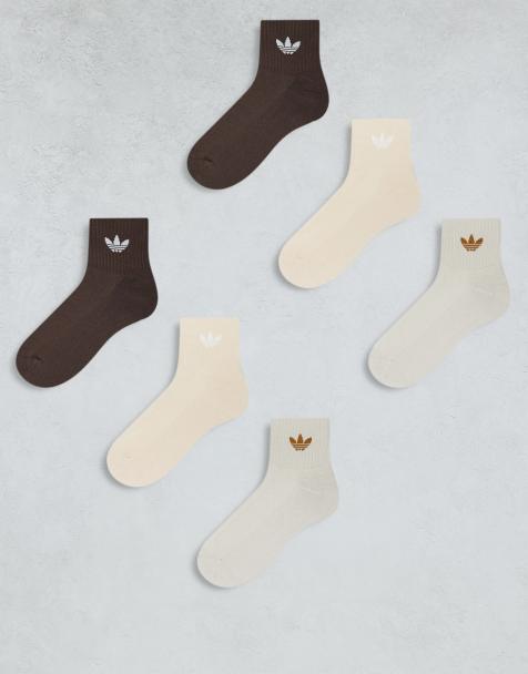 Pack de 6 pares de calcetines tobilleros multicolor de adidas Originals - view 1