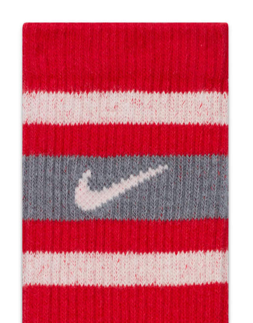 Pack de 6 pares de calcetines deportivos de varios colores Everyday Plus Cushioned de Nike, 3 de 4