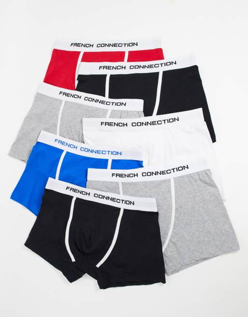 Boxer French Connection Ropa Pack De Calzoncillos Tipo Bóxer De