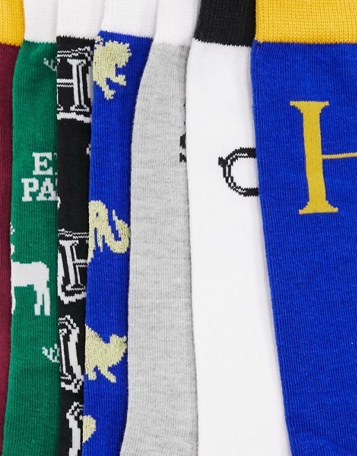 Pack de 7 pares de calcetines Harry Potter de Typo