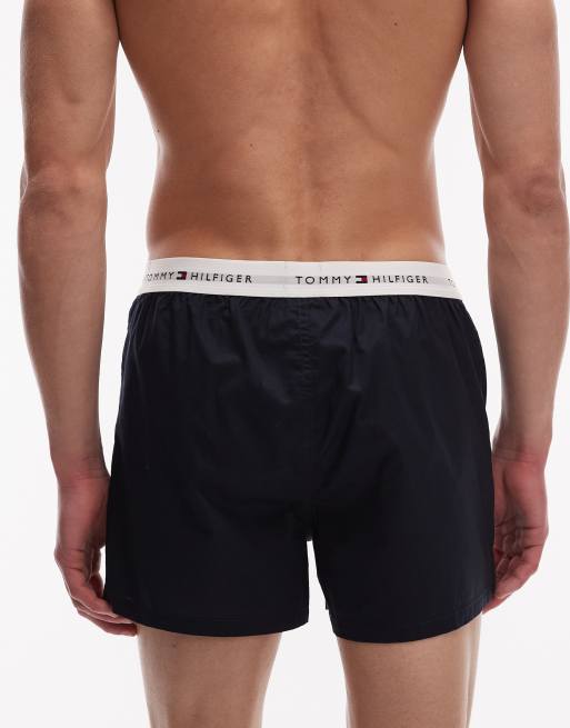 Pack de calzoncillos bóxer azul marino Signature Cotton 2 de Tommy Hilfiger, 3 de 3