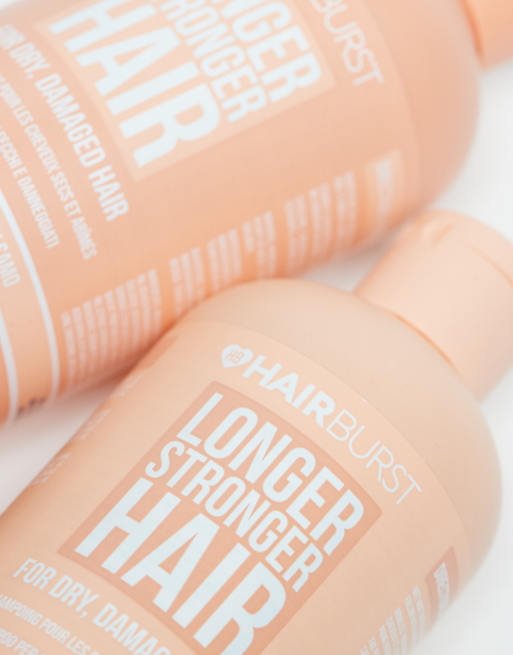 Pack de champú y acondicionador para cabellos secos y dañados de Hairburst, 4 de 4