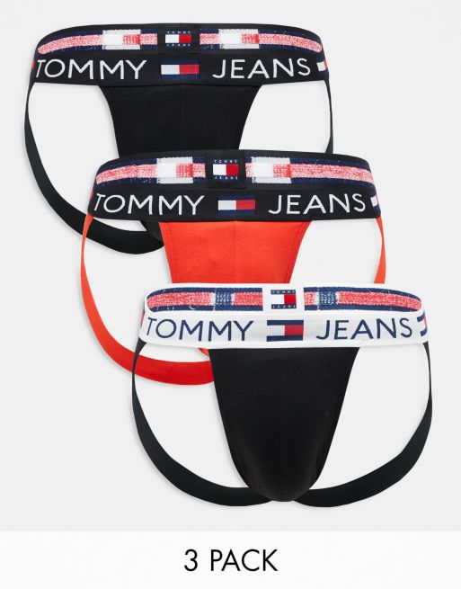 Pack de suspensorios de varios colores de algodón Essentials de Tommy Jeans