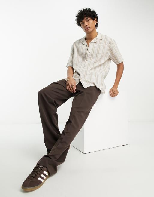 Pacsun black and hot sale white striped pants