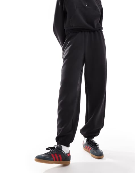 Pacsun classic sweatpant trouser in black - view 1