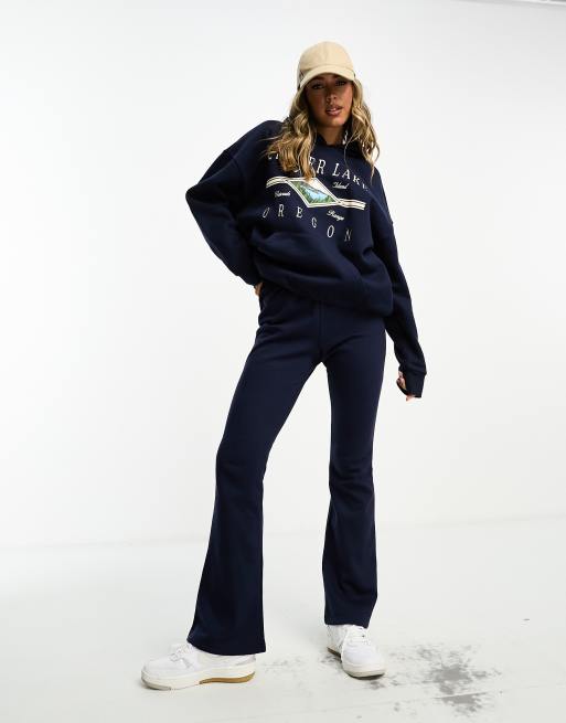 Ladies Navy Sweatpants – #NoFuchsGiven