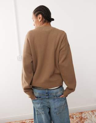 Pacsun Graphic Sweatshirt In Brown