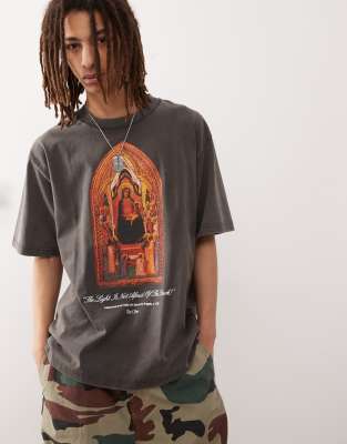 Pacsun Graphic T-shirt In Black