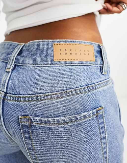 PacSun Light Blue Ultra High Waisted Slim Fit Jeans