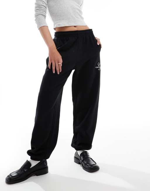 Pacsun black joggers sale