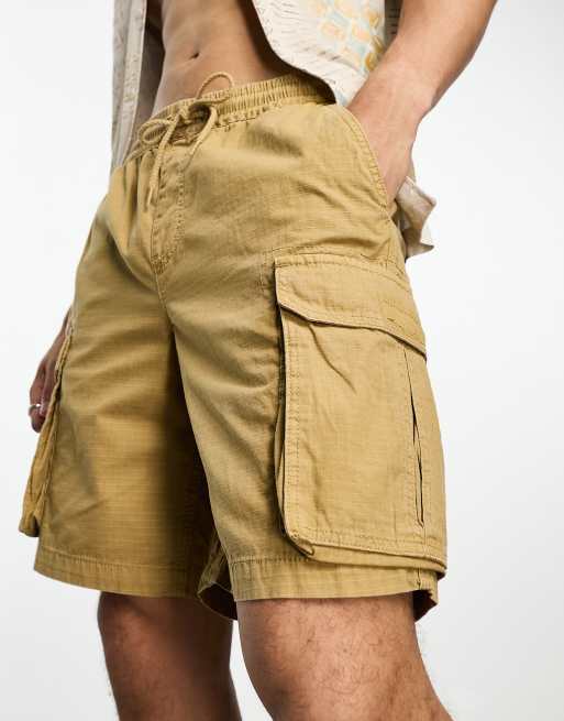 Tan cargo sale shorts mens