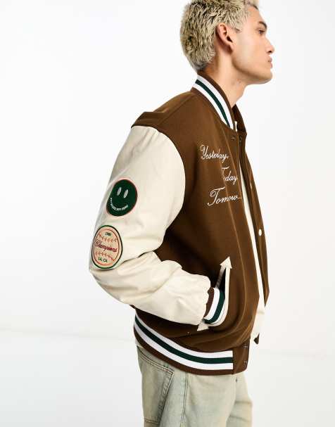 Letter men's jacket clearance price