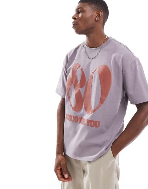 Pacsun short sleeve 80 t-shirt in shark - view 1