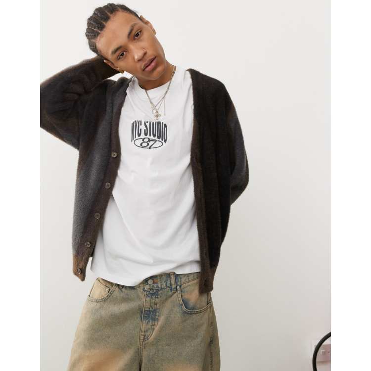 Pacsun striped cardigan in multi