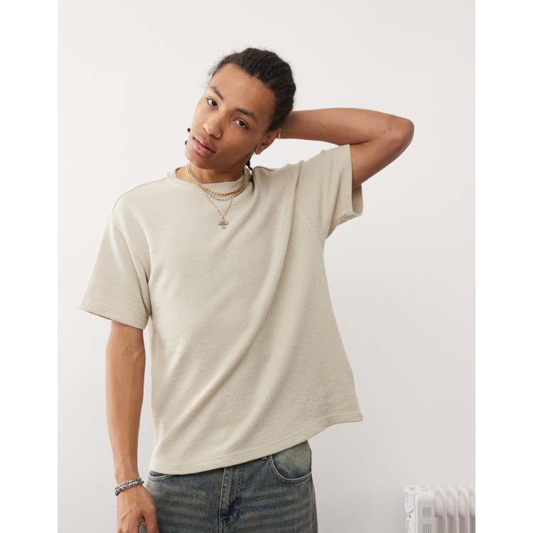★PISCESS★PS Basic Waffle T-shirt★White★大人気★ 0946_White.jpg?v=1712715334
