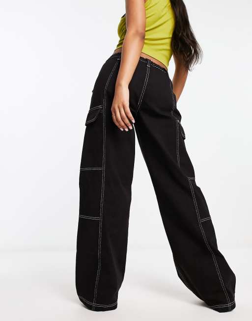  PacSun Women's Bar Harbor Wide Leg Sweatpants - White Size XS :  Clothing, Shoes & Jewelry