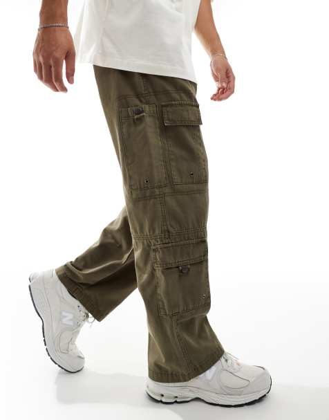 Pacsun wyatt baggy cargo in dusty olive - view 1
