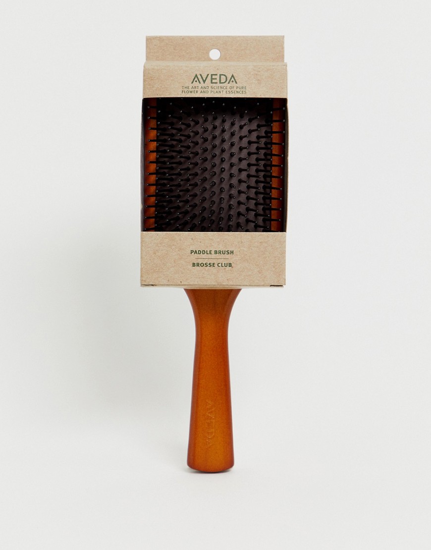 Paddle-hårbørste i træ fra Aveda-Ingen farve