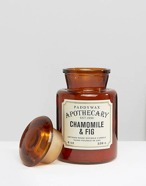 Paddywax - Apothecary - Bougie 8oz - Camomille et figue