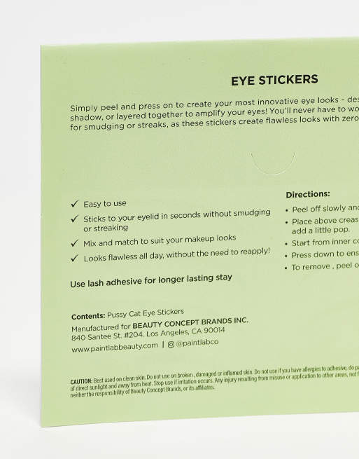 Paintlab Eye Stickers - Pussy Cat, 2 of 4