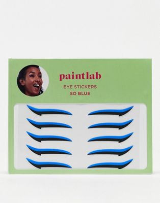 Paintlab Eye Stickers - So Blue - ASOS Price Checker