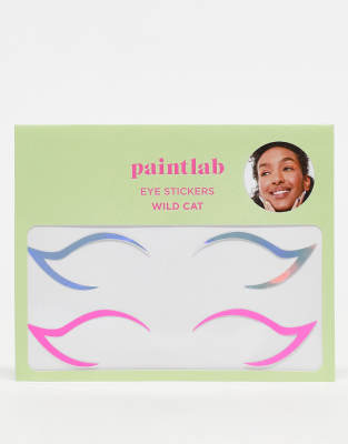 Paint Labs Paintlab Eye Stickers - Wild Cat-multi