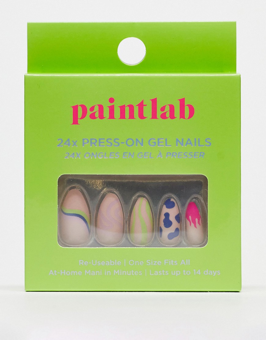 Paint Labs Paintlab False Nails - Wild Ones-multi