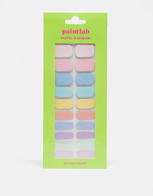 Paintlab - Nail Wraps - Nagelaufkleber - Pastel Dreams-Bunt