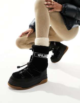 Borg ski slipper boots hot sale