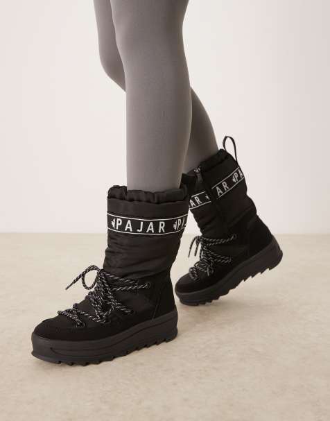 Pajar Galaxy High snow boot in black - view 1