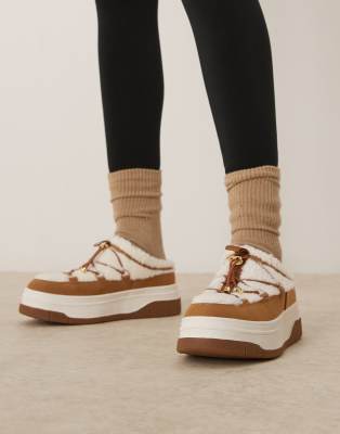 Thumbnail - Pajar - Jules - Schuhe in Kastanien-Hellbraun, exklusiv bei ASOS