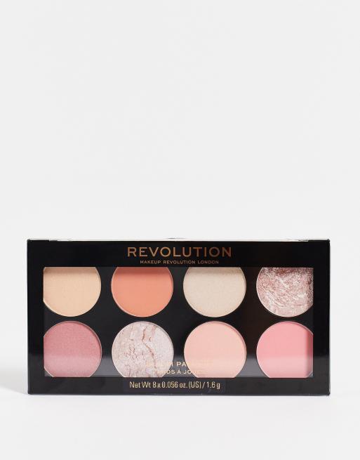 Paleta de coloretes Ultra de Revolution: Tono Golden Desire