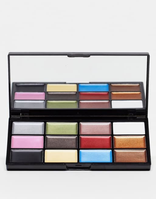 Paleta de maquillaje facial en tonos metalizados Creator SFX de Revolution