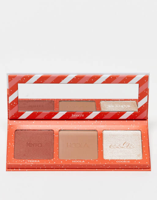 Paleta de rostro con colorete, bronceador e iluminador Cheek the Mail de Benefit (ahorra un 59%)