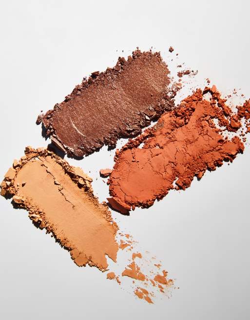 Paleta de sombras de ojos pequeña GloWish de Huda Beauty: Tono Clay, 3 de 4