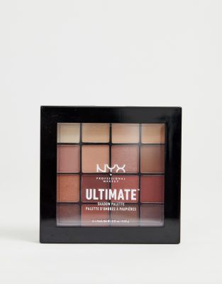 Neutrals Professional Paleta Sombras MakeupWarm De Ultimate Nyx 9DIE2H