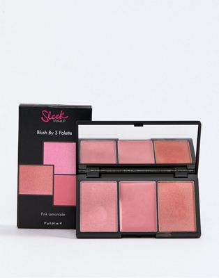 фото Палетка румян с 3 оттенками sleek makeup - pink lemonade-розовый