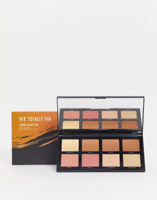 фото Палетка средств для макияжа лица morphe 8t totally tan complexion pro-многоцветный