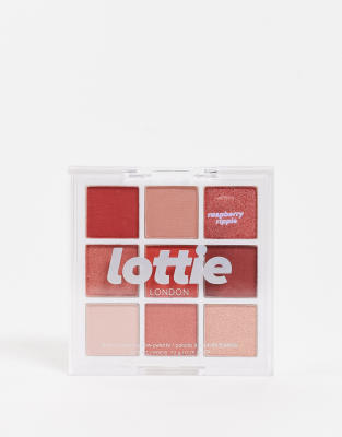 фото Палитра теней для век lottie london – raspberry ripple-разноцветный